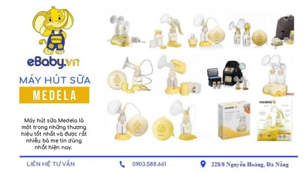 Máy hút sữa medela ở Đà Nẵng - An tâm khi mua tại Ebaby