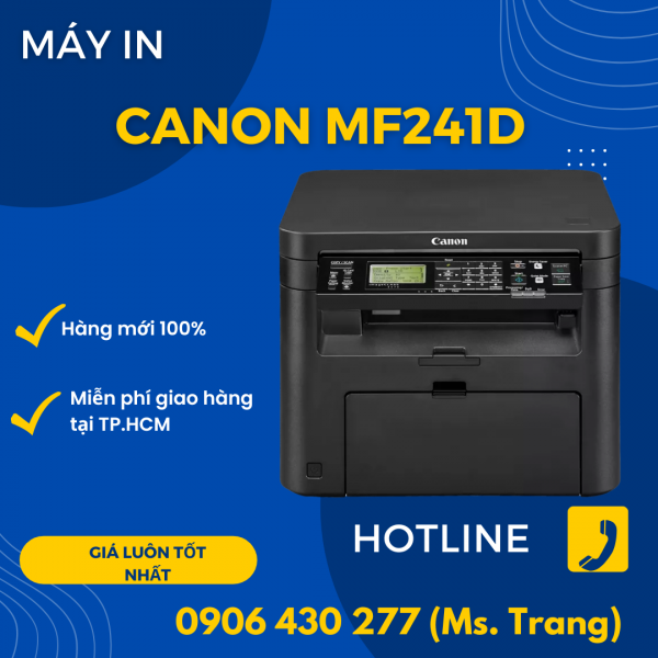 Máy in Canon MF241D giá rẻ tháng 05/2023