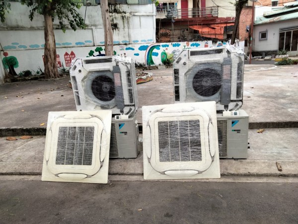 Máy lạnh âm trần cũ tại quận 2【✔️0907 243 680】