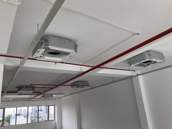 Máy lạnh âm trần cũ văn phòng quận 1 | 0932.932.329