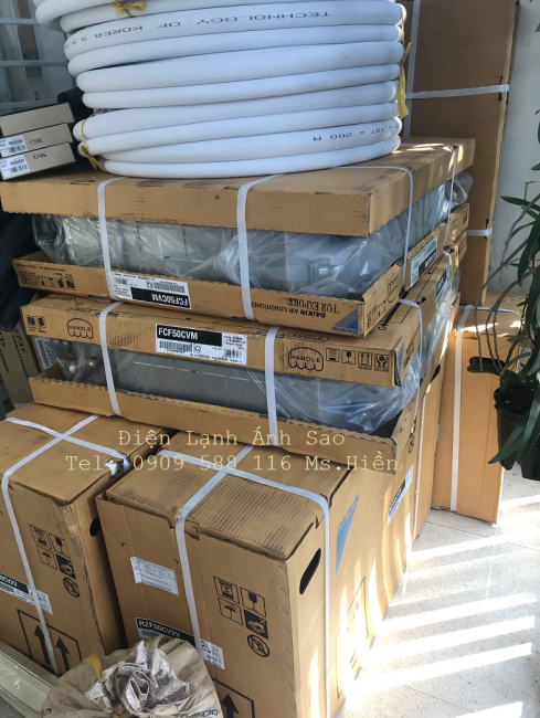 Máy lạnh âm trần Daikin - Model FCF - Inverter Gas R32