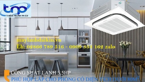 Máy lạnh âm trần Daikin phù hợp cho lắp đặt cho Nhà ở