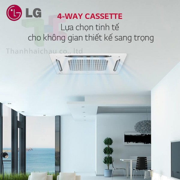 Máy lạnh âm trần LG ATNQ48GMLE6 5hp 46000btu giá cực tốt NK Thái Lan