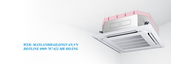 Máy lạnh âm trần LG có thiết kế hiện đại phù hợp với nhiều không gian nội thất