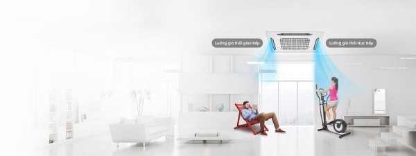 Máy lạnh âm trần LG làm lạnh nhanh chóng và thiết kế đẹp mắt