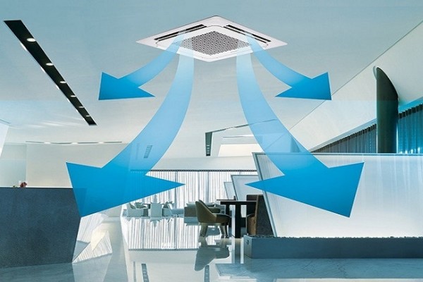máy lạnh âm trần LG thiết kế tính tế, độ bền cao