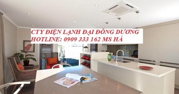 Máy lạnh âm trần Malaysia thiết kế hiện đại - đơn giản