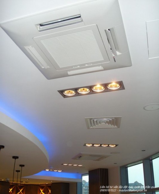 Máy lạnh âm trần Mitsubishi heavy dành cho các nhà hàng, khách sạn