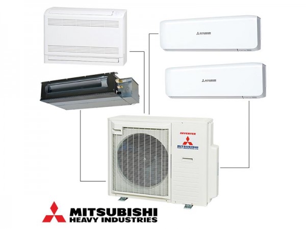 Máy lạnh – ĐHKK hệ multi mẹ bồng con hiệu Mitsubishi Heavy – Máy lạnh Multi Mitsubishi Heavy