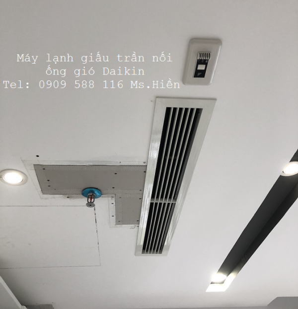 Máy lạnh giấu trần Daikin - Thi công ống gió máy lạnh giá tốt
