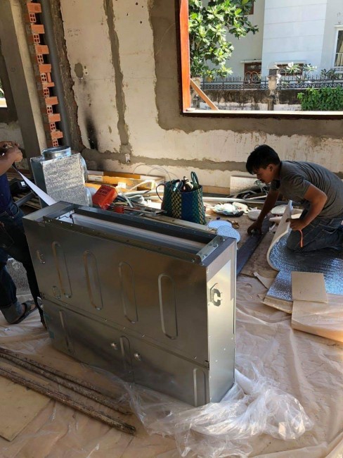 Máy lạnh giấu trần nhà hàng Bình Tân - 0932.932.329 