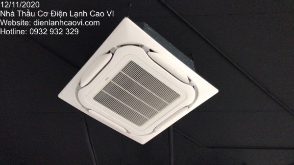 Máy lạnh giấu trần nhà hàng quận 1 ✔️0932.932.329