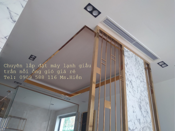 Máy lạnh giấu trần nối ống gió giá rẻ - Máy lạnh Daikin chính hãng