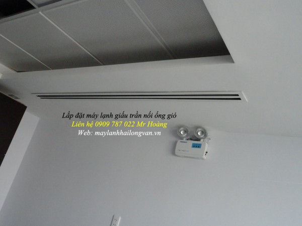 Máy lạnh giấu trần nối ống gió  khả năng làm lạnh nhanh 