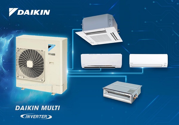 Máy lạnh multi 4 dàn lạnh nhận nhiều ưu đãi đầu năm khi mua ở Hải Long Vân