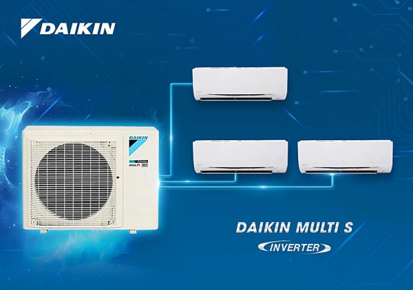 Máy lạnh multi Daikin lắp đặt cho biệt thự với giá rẻ