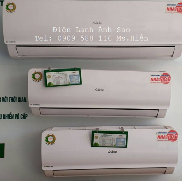 Máy lạnh treo tường Aikibi Inverter giá rẻ nhất TPHCM