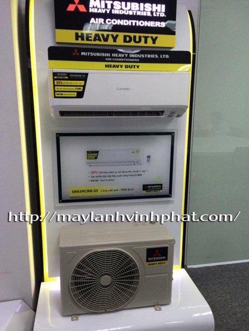 Máy lạnh treo tường Mitsubishi Heavy thích hợp lắp đặt cho quán cafe - phòng tập gym