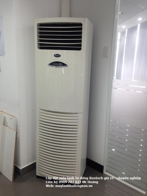Máy lạnh tủ đứng 10hp Reetech (10 ngựa) lắp cho nhà xưởng tốt nhất