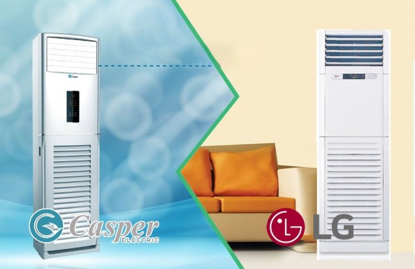 Máy lạnh tủ đứng LG – Máy lạnh tủ đứng CASPER nhập khẩu lợi thế về giá thành