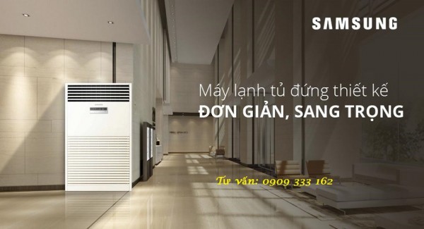 Máy lạnh tủ đứng Samsung - Sang trọng từ mọi góc nhìn