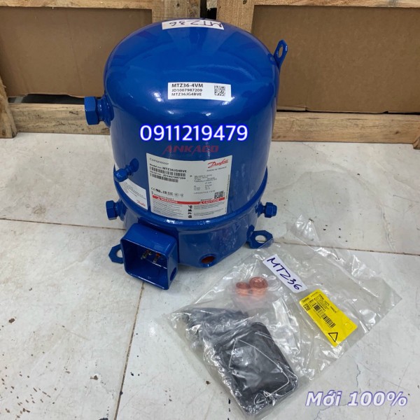 máy nén danfoss piston 3hp MTZ36JG4BVE