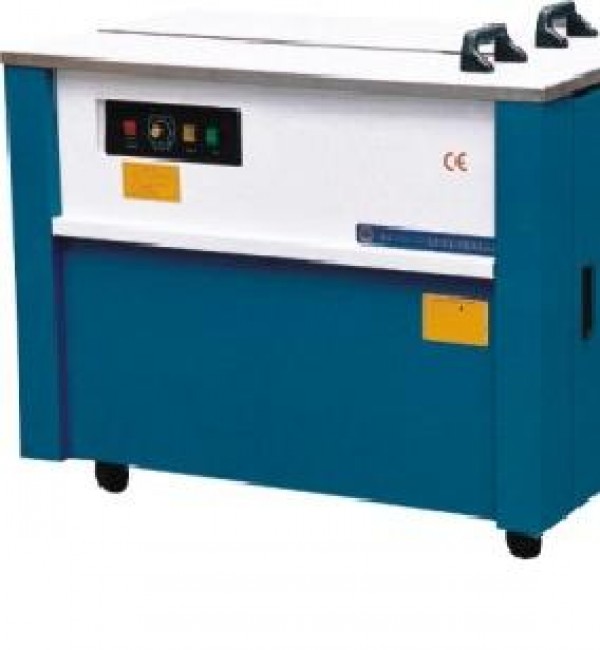máy quấn đai thùng bán tự động, máy đóng đai thùngKZB-II