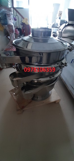 Máy sàng rung bột gia vị khô, máy sàng bột, máy phân loại bột khô HY600