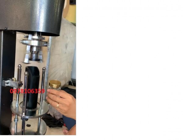 Máy siết nắp chai rượu, máy đóng nắp chai thủy tinh, máy siết nắp chai thủy tinh nắp nhôm