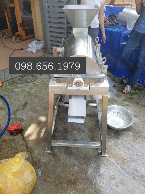 máy tách hạt chanh dây, máy chà tách hạt cà chua, mãng cầu JM-DJ