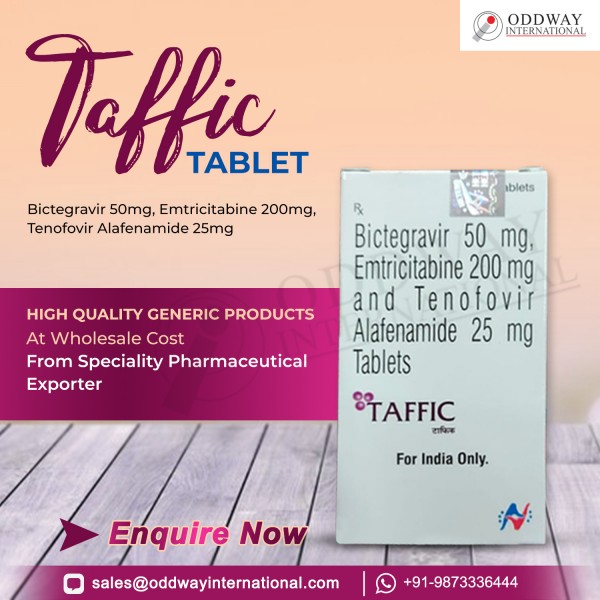 Máy tính bảng Taffic trực tuyến - Bictegravir, Emtricitabine, Tenofovir Alafenamide