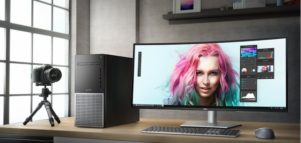 Máy tính để bàn Dell XPS 8950: Kiểu dáng đẹp, thiết kế tối giản