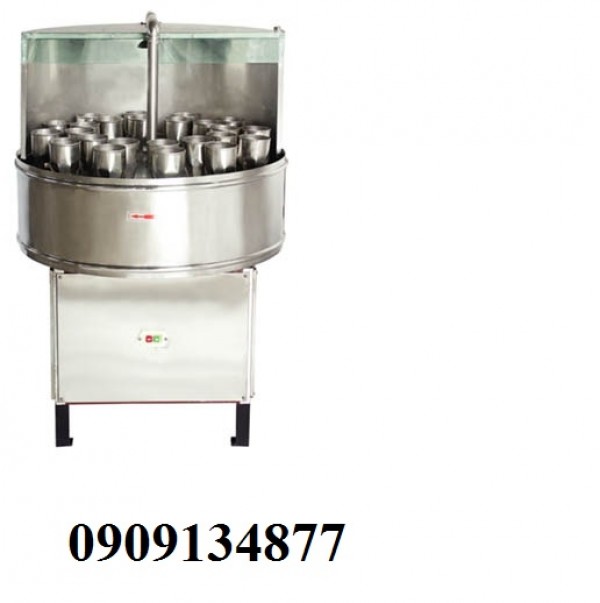 máy tráng rửa chai thủy tinh, máy tráng chai, máy xục rửa chai thủy tinh 24 đầu CP24