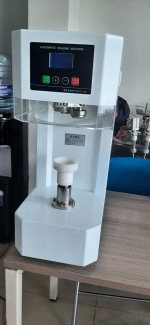 Máy viền mí hủ pet, máy viền mí lon nước, máy viền mí lon nước trái cây/ trà sữa