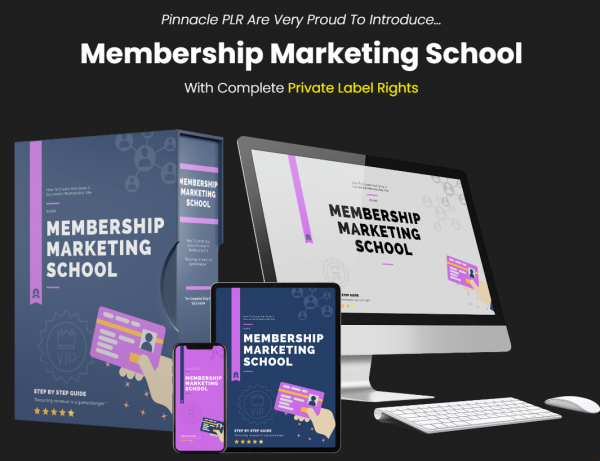 Membership Marketing School PLR OTO - 1st to 4th All 4 OTOs Details Here + 88VIP 2,000 Bonuses