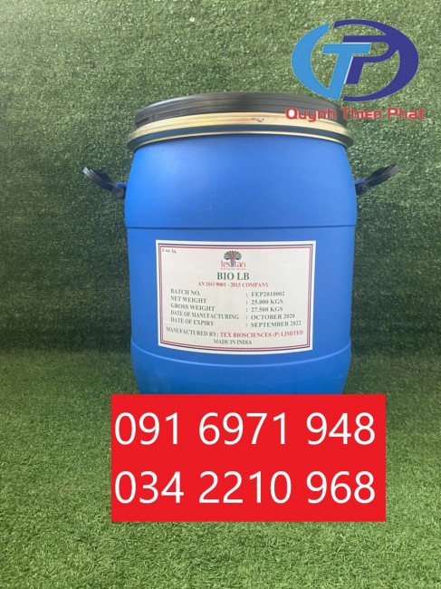 Men vi sinh đường ruột cho tôm Lactobacillus BIOLB hàng Ấn Độ