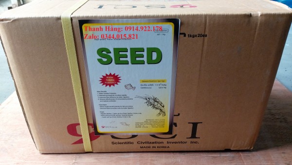 Men vi sinh đường ruột SEED ngừa phân trắng