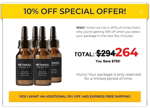 Metanail Serum Pro (Recommended) It can Eliminate Fungal and Microbial Infections!