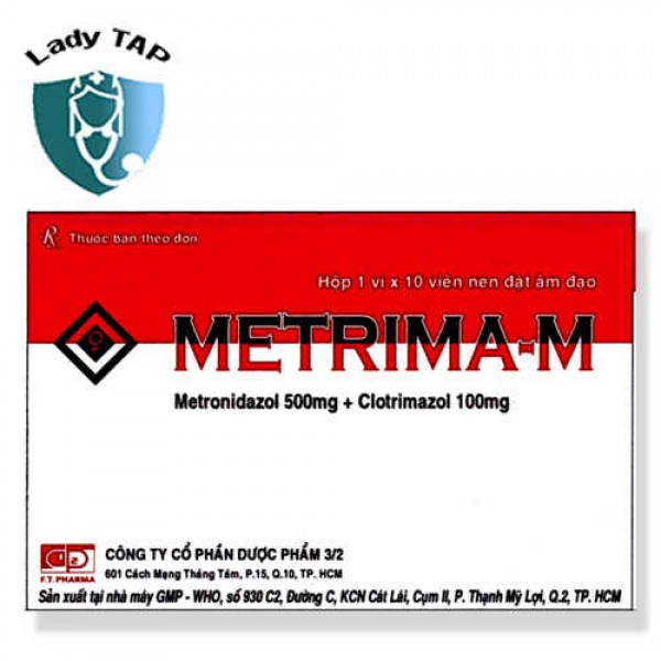 Metrima M - Giải pháp điều trị viêm vùng chậu hiệu quả