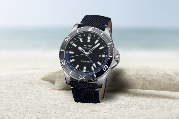 Mido bổ sung cho BST Ocean Star với phiên bản đồng hồ GMT
