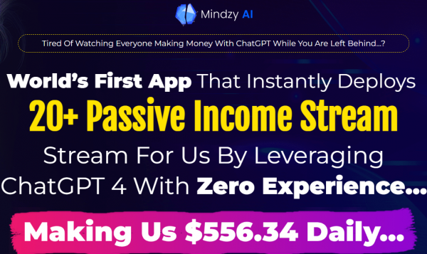 Mindzy A.I. Review - VIP 5,000 Bonuses $2,976,749 + OTO 1,2,3,4,5,6,7,8 Link Here