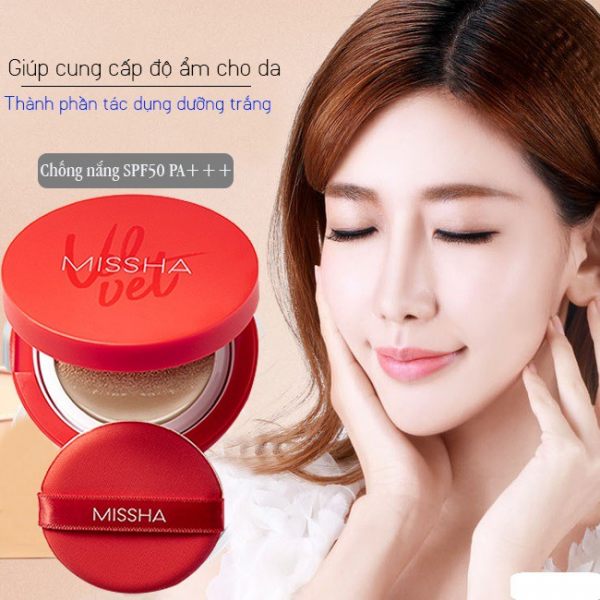 Missha Velvet Finish Cushion - cushion được các bạn trẻ yêu thích nhất hiện nay