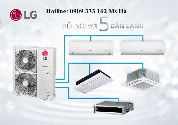 Một số model dàn nóng và dàn lạnh của hệ thống Multi LG