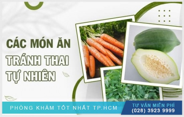Một số thực phẩm giúp tránh thai 