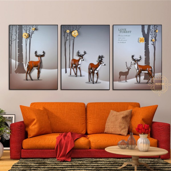 Một vài gợi ý đắp tranh nổi mặt tiền