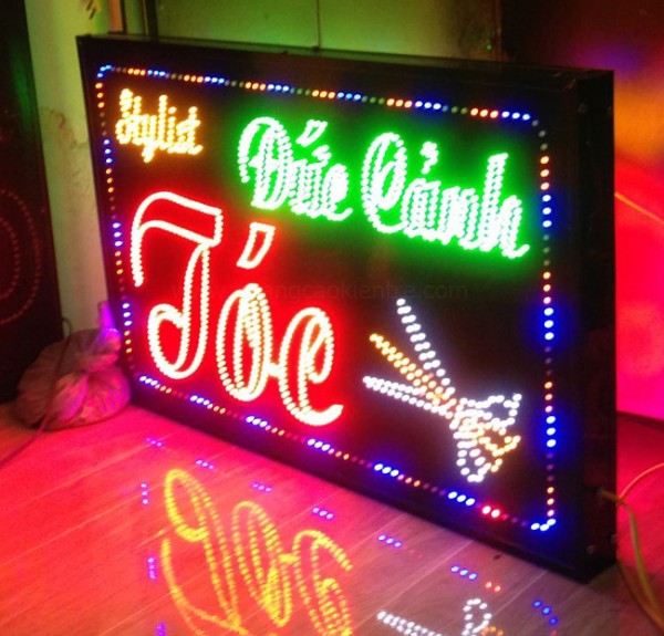 Một vài gợi ý mẫu biển quảng cáo công nghệ led