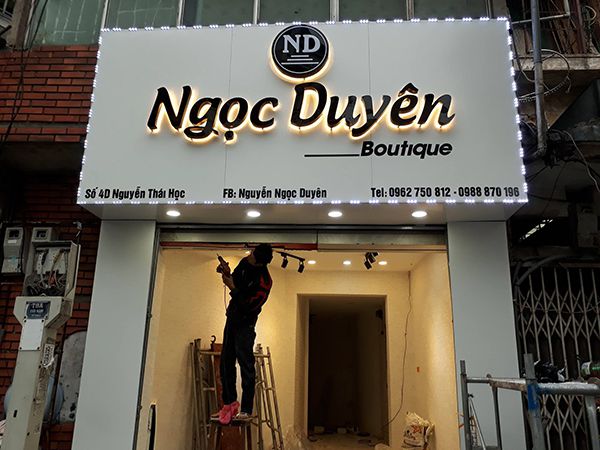 Một vài tham khảo làm biển ốp nhôm