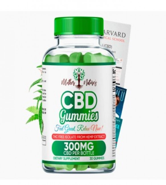 Mother Nature's CBD Gummies (#1 PREMIUM PAIN RELIEF FORMULA) Supports positive mood and wellbeing?
