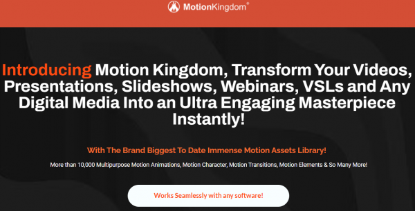 Motion Kingdom OTO 1,2,3,4,5 Upsells OTO Links + VIP 3,000 Bonuses