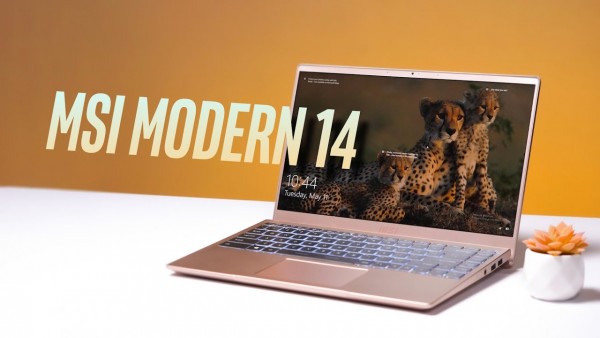 MSI Modern 14 - Laptop dưới 15 triệu tốt nhất 2021